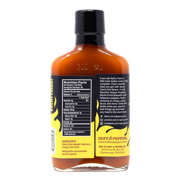 Hoff Spicy Cam Hot Sauce Sonoran Spice 