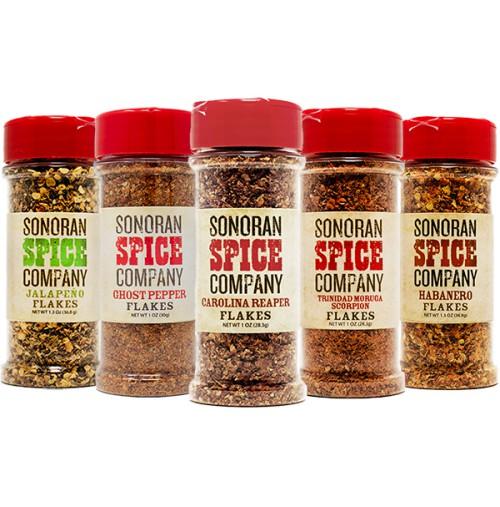 World's Hottest Pepper Flakes 5 Pack