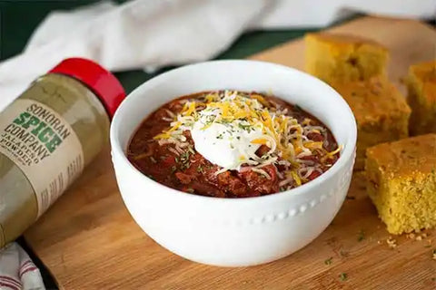 Jalapeno Honey Cornbread with Chili Recipe