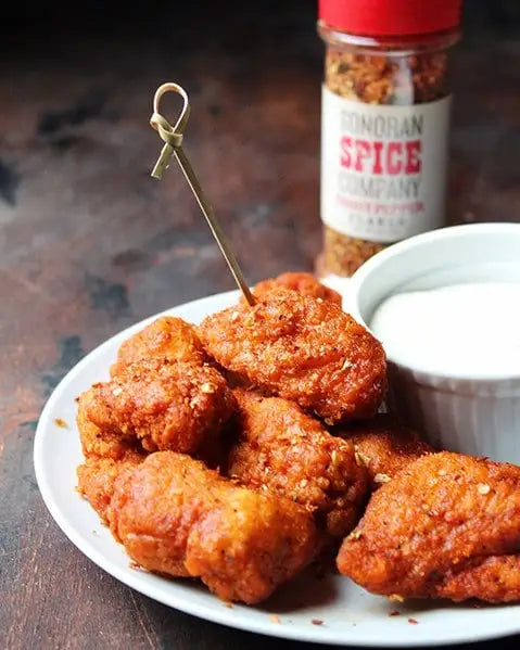 Spicy Tenders with Ghost Pepper Flakes