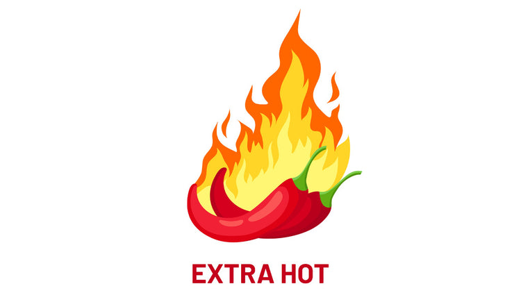 Extra Hot Heat Level Chili Peppers