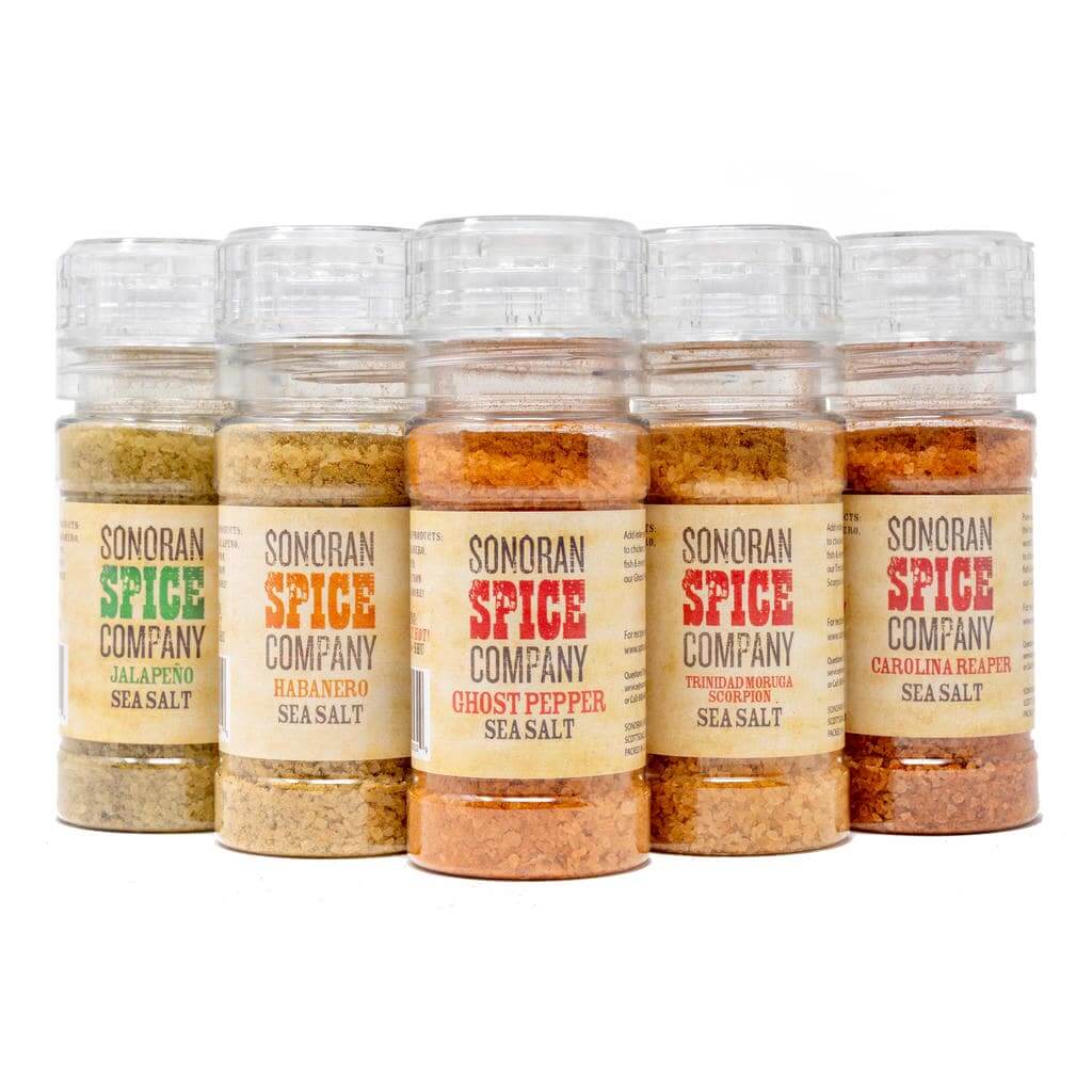 Spice Infused Sea Salts