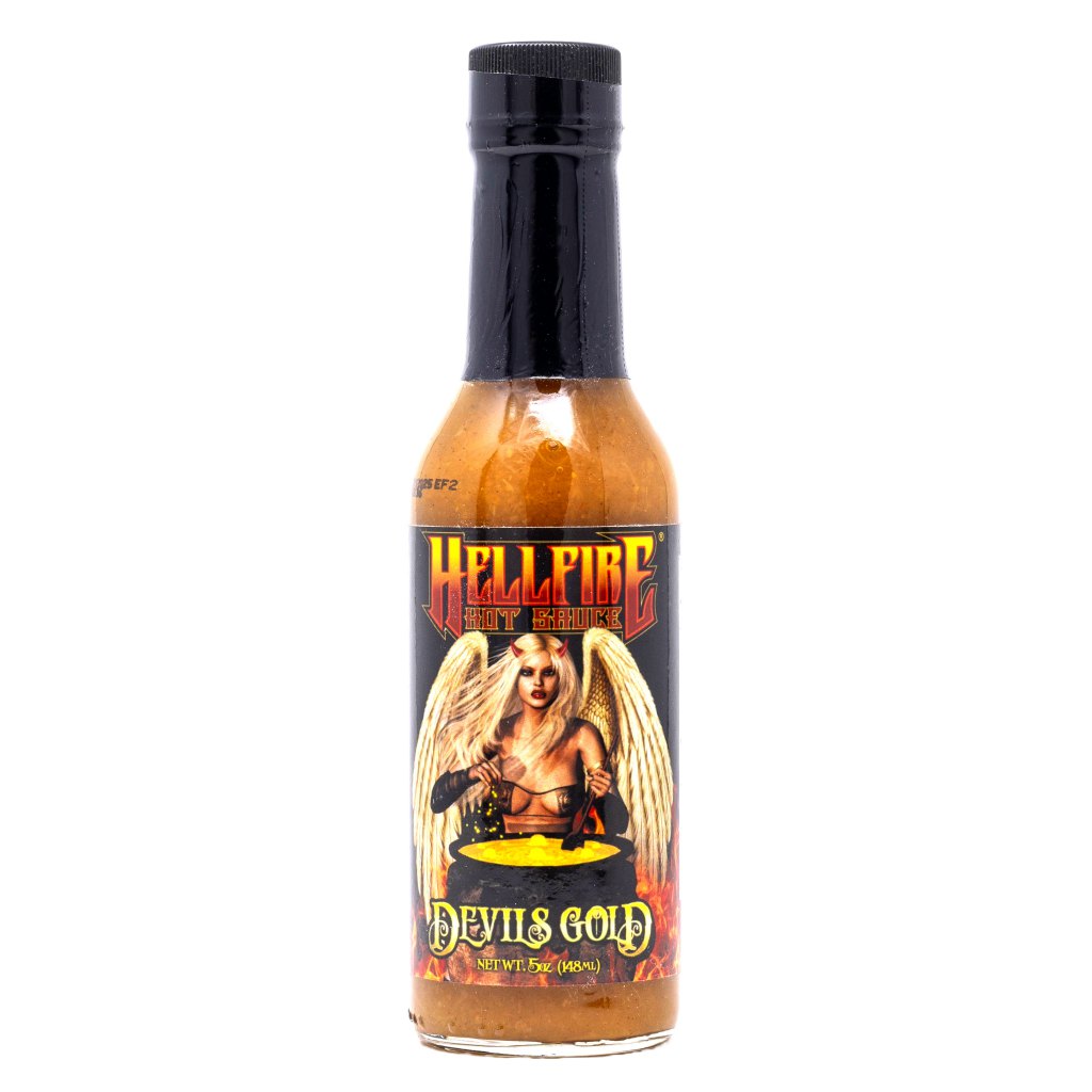 Hellfire Devil's Gold Hot Sauce