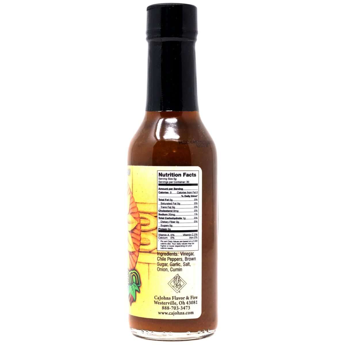 CaJohns Oaxacan Habanero Hot Sauce