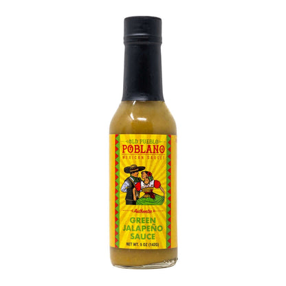 Old Pueblo Poblano Green Jalapeno Hot Sauce