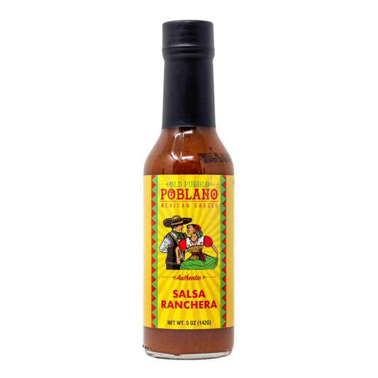 Old Pueblo Poblano Salsa Ranchera Hot Sauce