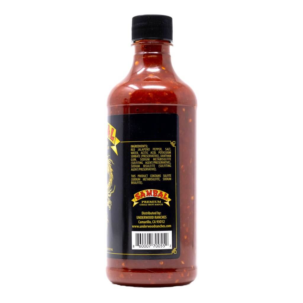 Underwood Ranches Sambal Hot Sauce