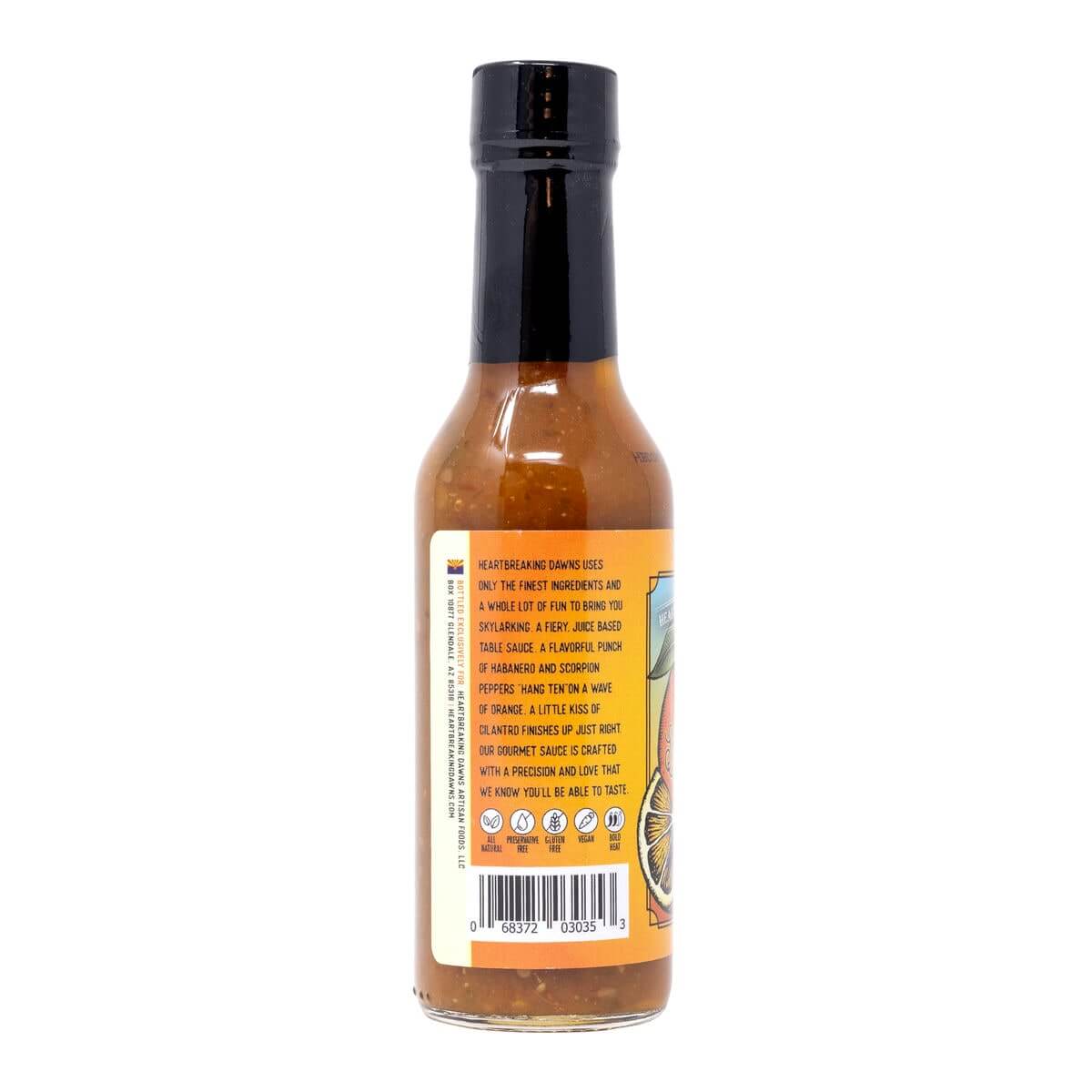 Heartbreaking Dawns Skylarking Trinidad Scorpion Hot Sauce