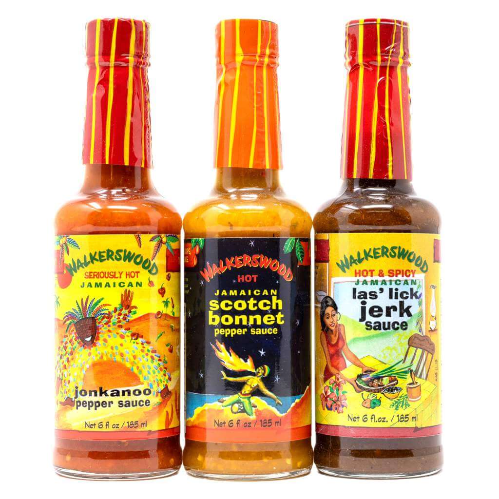 Walkerswood Hot Sauce 3-Pack