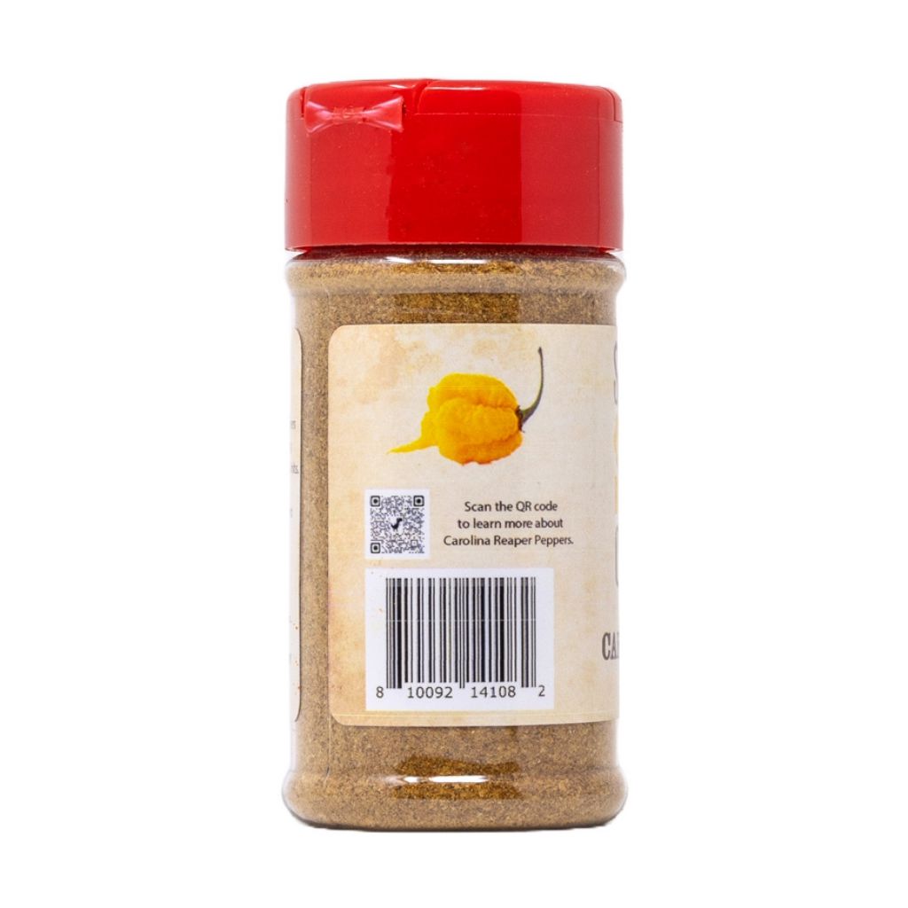 Small Spice Jar of Pure Ground Carolina Reaper Chile Pepper Powder