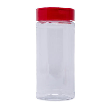 16 Fl Oz Empty Plastic Spice Jars with Lids