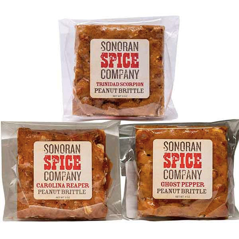 3 Pack Sonoran Spice Peanut Brittle