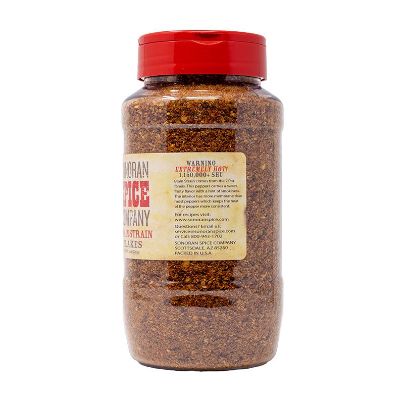 7 Pot Brain Strain Pepper Flakes 8 Oz