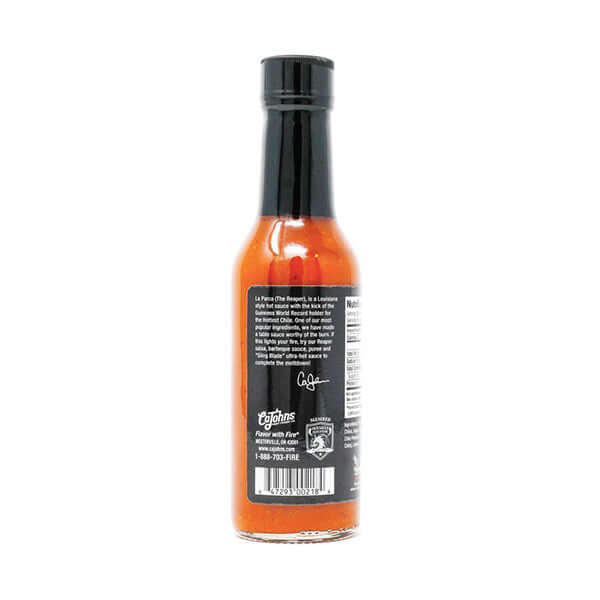 CaJohns La Parca Carolina Reaper Hot Sauce