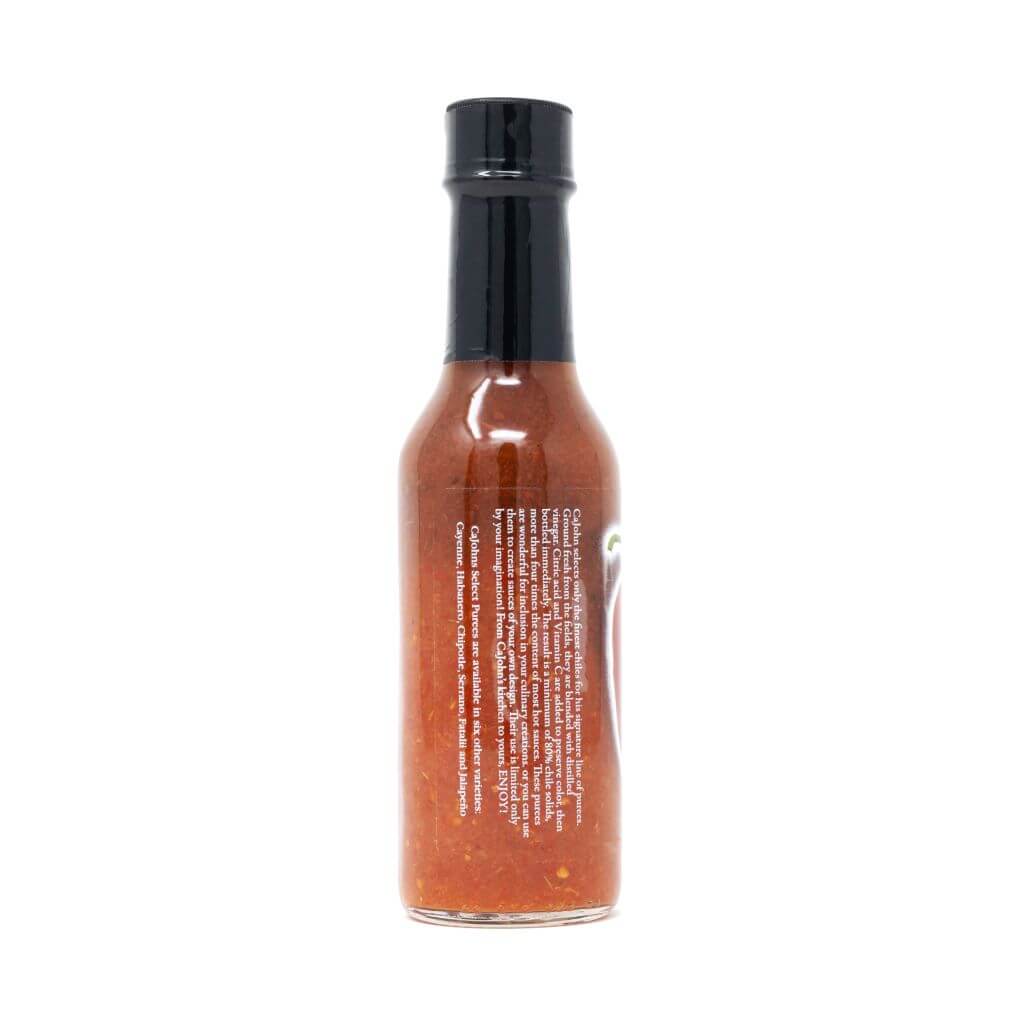 CaJohns Select Red Savina Habanero Puree