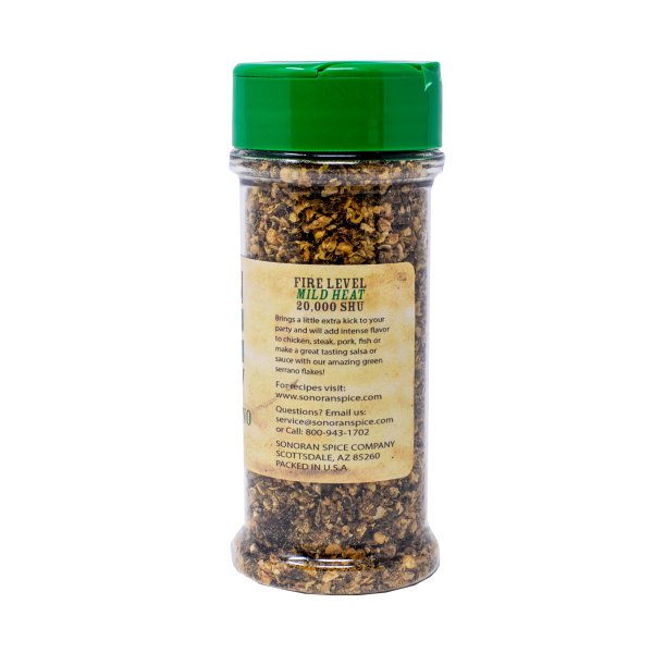 Green Serrano Pepper Flakes 1.3 oz