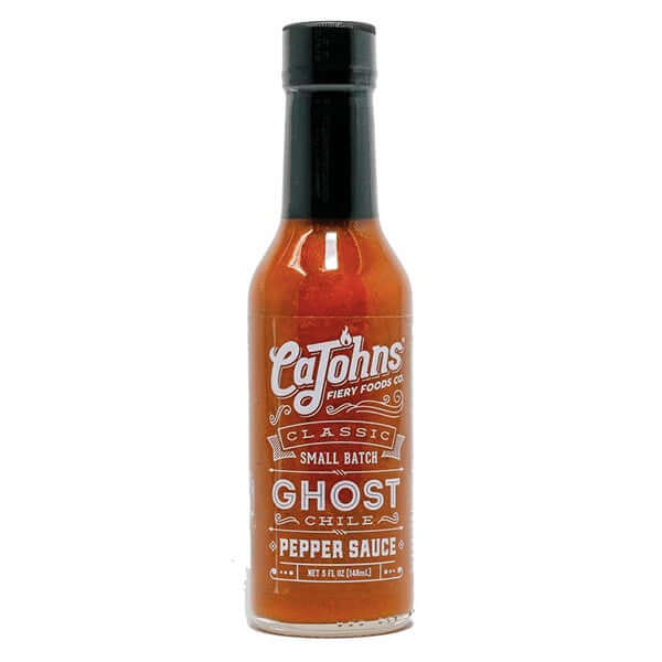 CaJohns Classic Small Batch Ghost Pepper Hot Sauce Hot Sauce CaJohns Fiery Foods Co. 