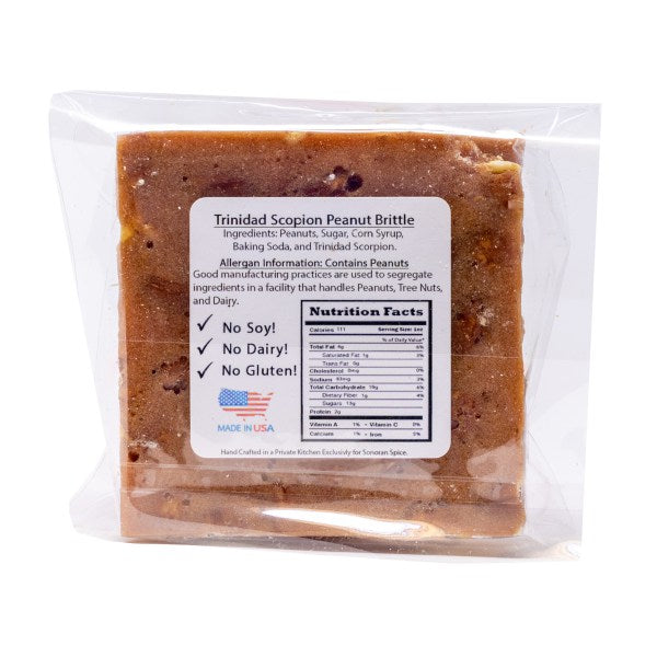 Sonoran Spice Company Trinidad Scorpion Peanut Brittle