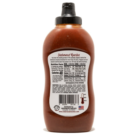 Underwood Ranches Spicy BBQ Sauce 17 Oz