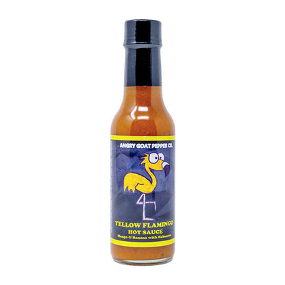 Angry Goat Pepper Co. Yellow Flamingo Hot Sauce
