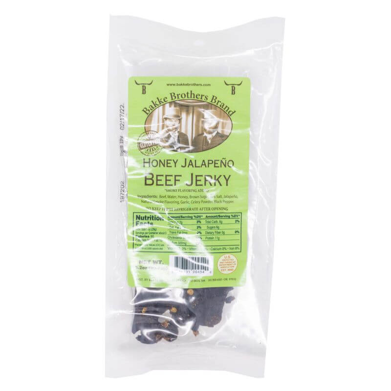 Honey Jalapeno Beef Jerky