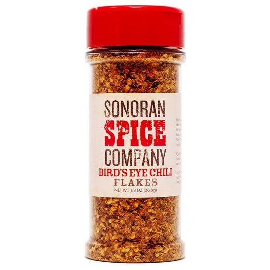 Bird's Eye Chili Flakes birds eye pepper Sonoran Spice 1.3 Oz 