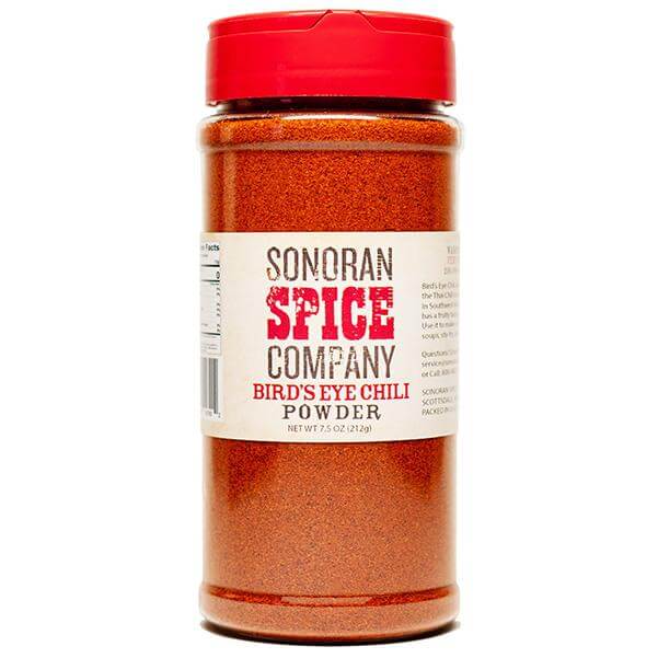 Bird's Eye Chili Powder Bird's Eye Pepper Powder Sonoran Spice 7.5 Oz 