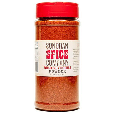 Bird's Eye Chili Powder Bird's Eye Pepper Powder Sonoran Spice 7.5 Oz 