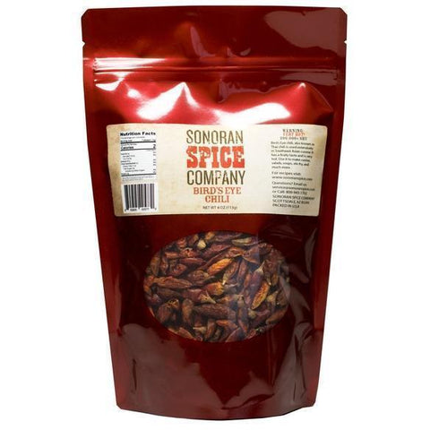 Bird's Eye Peppers 2 Oz - 16 Oz birds eye whole peppers Sonoran Spice 4 Oz 