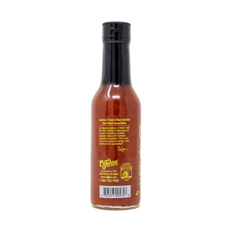 CaJohns Classic Small Batch Cayenne Pepper Hot Sauce Hot Sauce CaJohns Fiery Foods Co. 