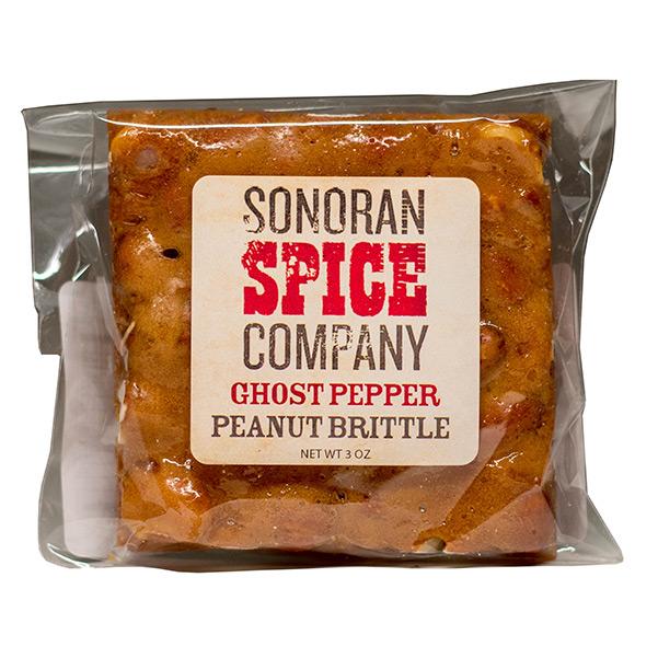 Ghost Pepper Spicy Candy Peanut Brittle 3 oz Spicy Peanut Brittle DCs Korner 