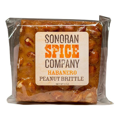 Habanero Peanut Brittle 3 oz Spicy Peanut Brittle DCs Korner 