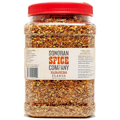 Habanero Pepper Flakes Habanero Flakes Sonoran Spice 16 Oz 