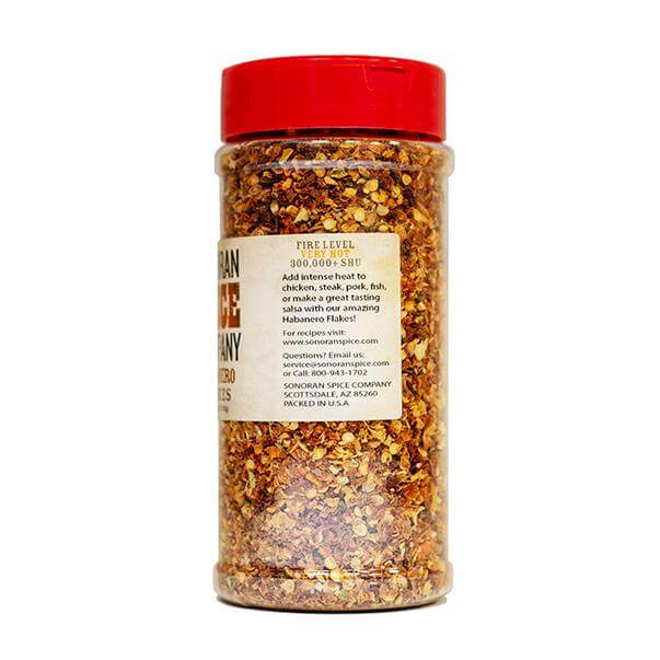 Pure Crushed Habanero Pepper Flakes - Sonoran Spice