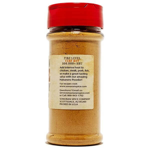 Habanero Pepper Powder - Made From Pure Ground Habanero Chili - Sonoran ...