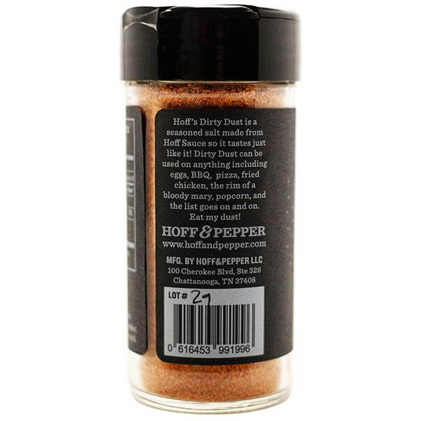 Hoff's Dirty Dust Seasoning Salt Grill Seasoning The Hoff & Pepper 