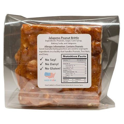 Jalapeno Peanut Brittle 3 oz Spicy Peanut Brittle DCs Korner 