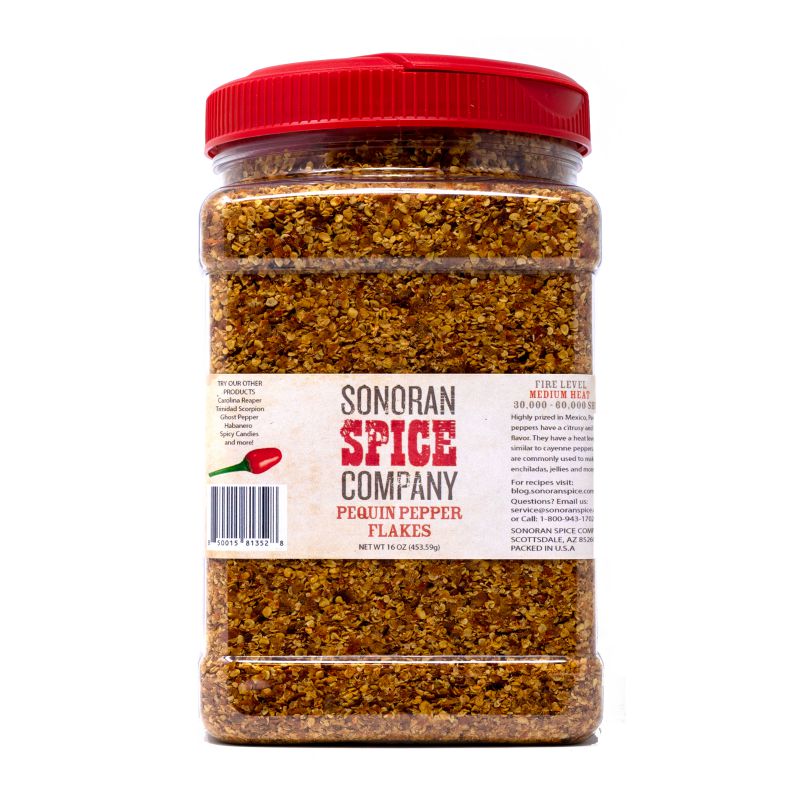 Pequin Pepper Flakes 16 oz