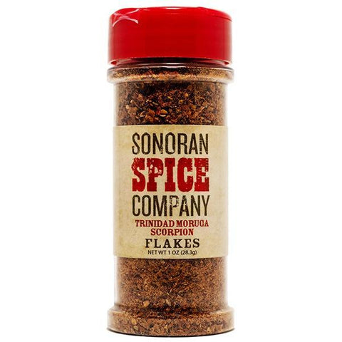 Trinidad Scorpion Peppers, Powder and Flakes Spice Gift Set Trinidad Scorpion Sonoran Spice 